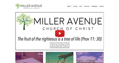 Desktop Screenshot of milleravechurch.com