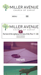Mobile Screenshot of milleravechurch.com